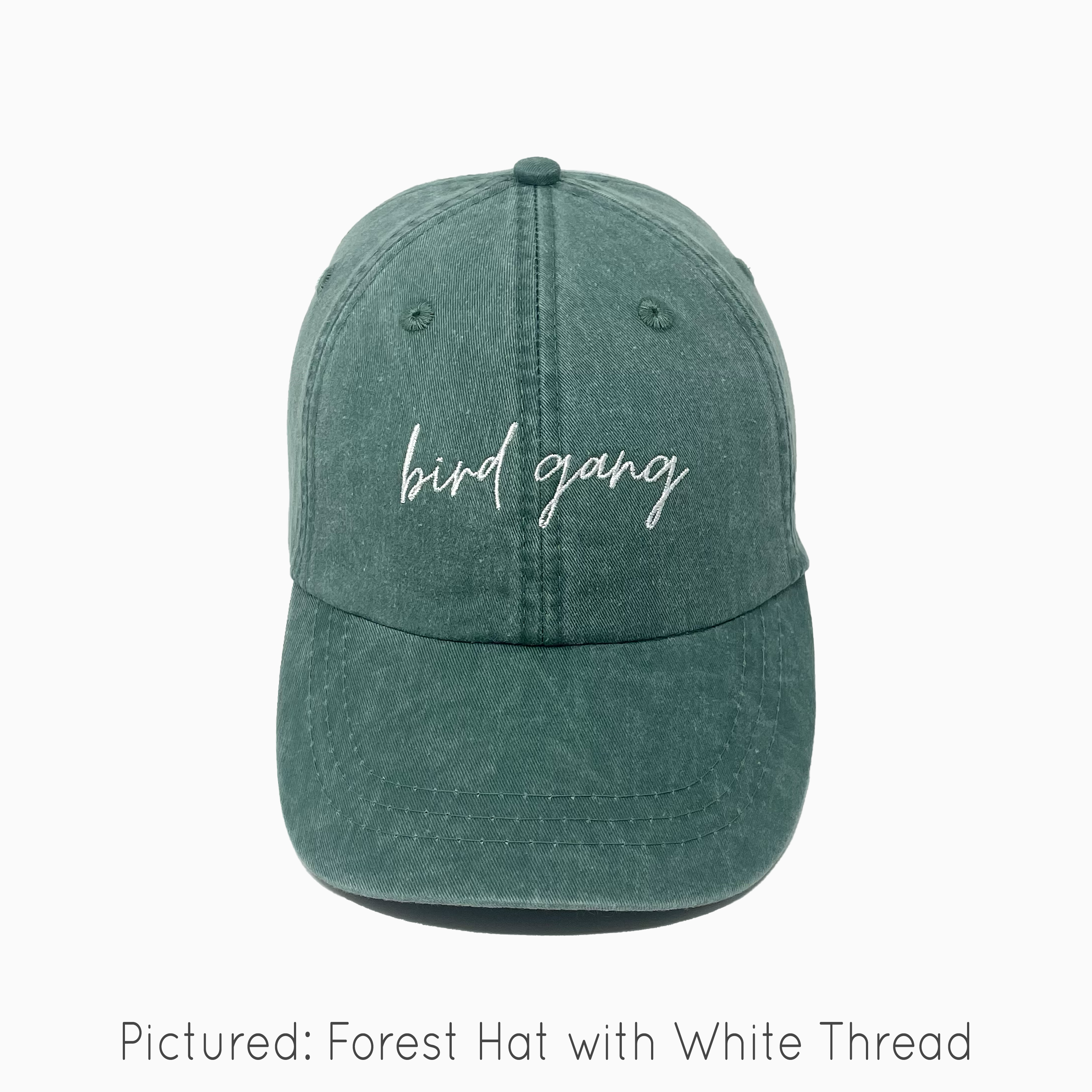 Bird Gang Pigment-Dyed Baseball Cap