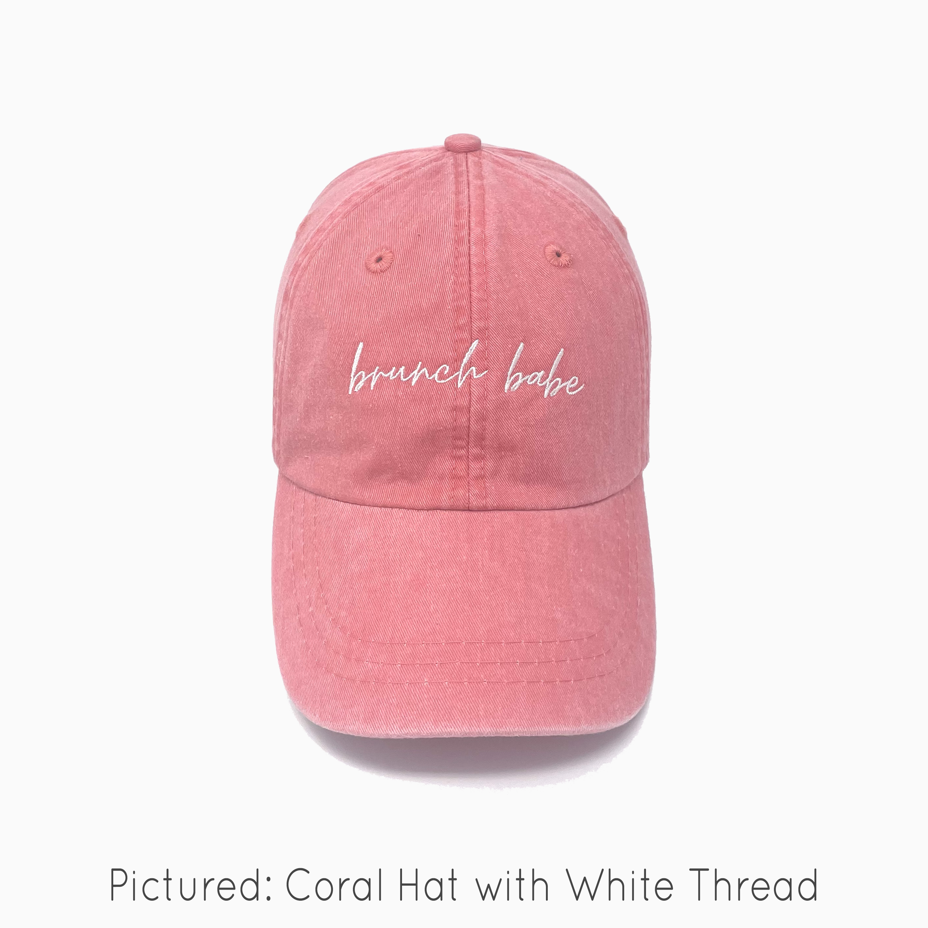 Brunch Babe Pigment-Dyed Baseball Cap