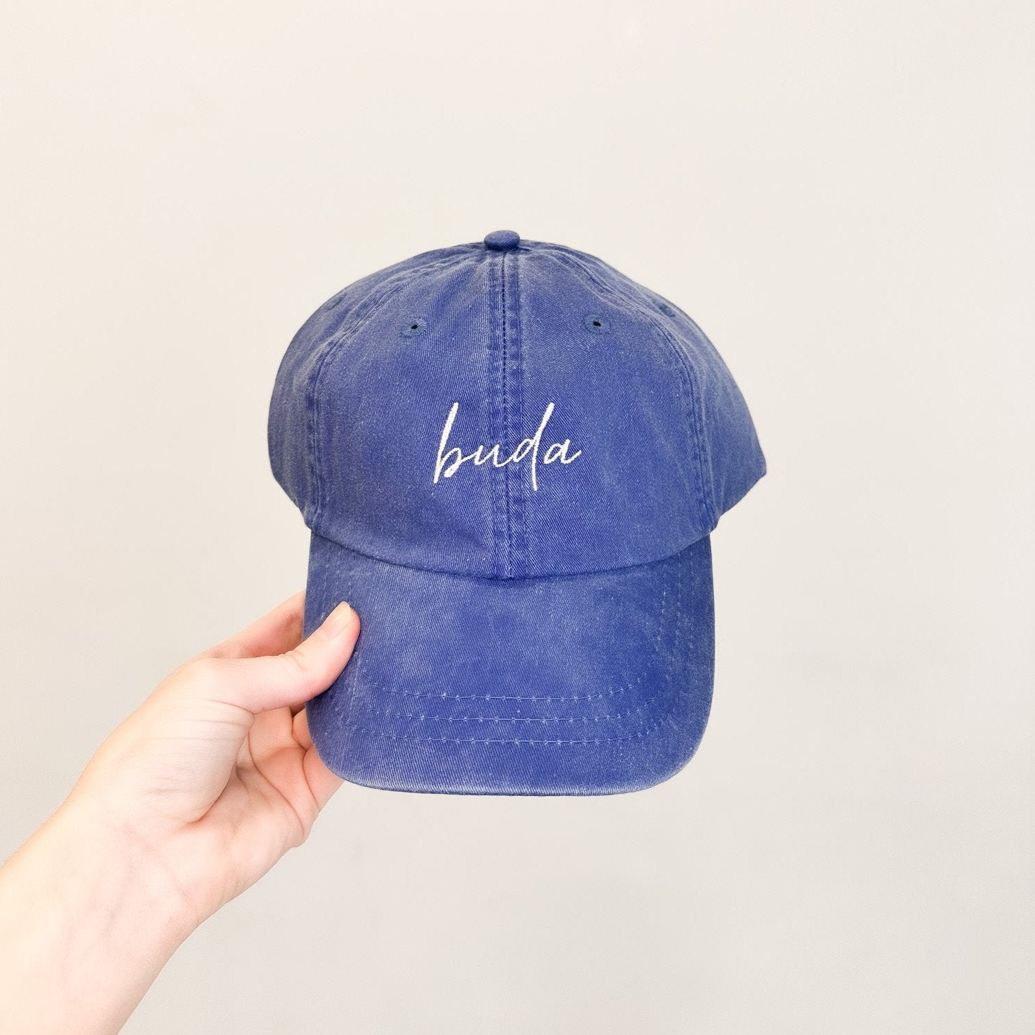 Buda Pigment-Dyed Baseball Cap