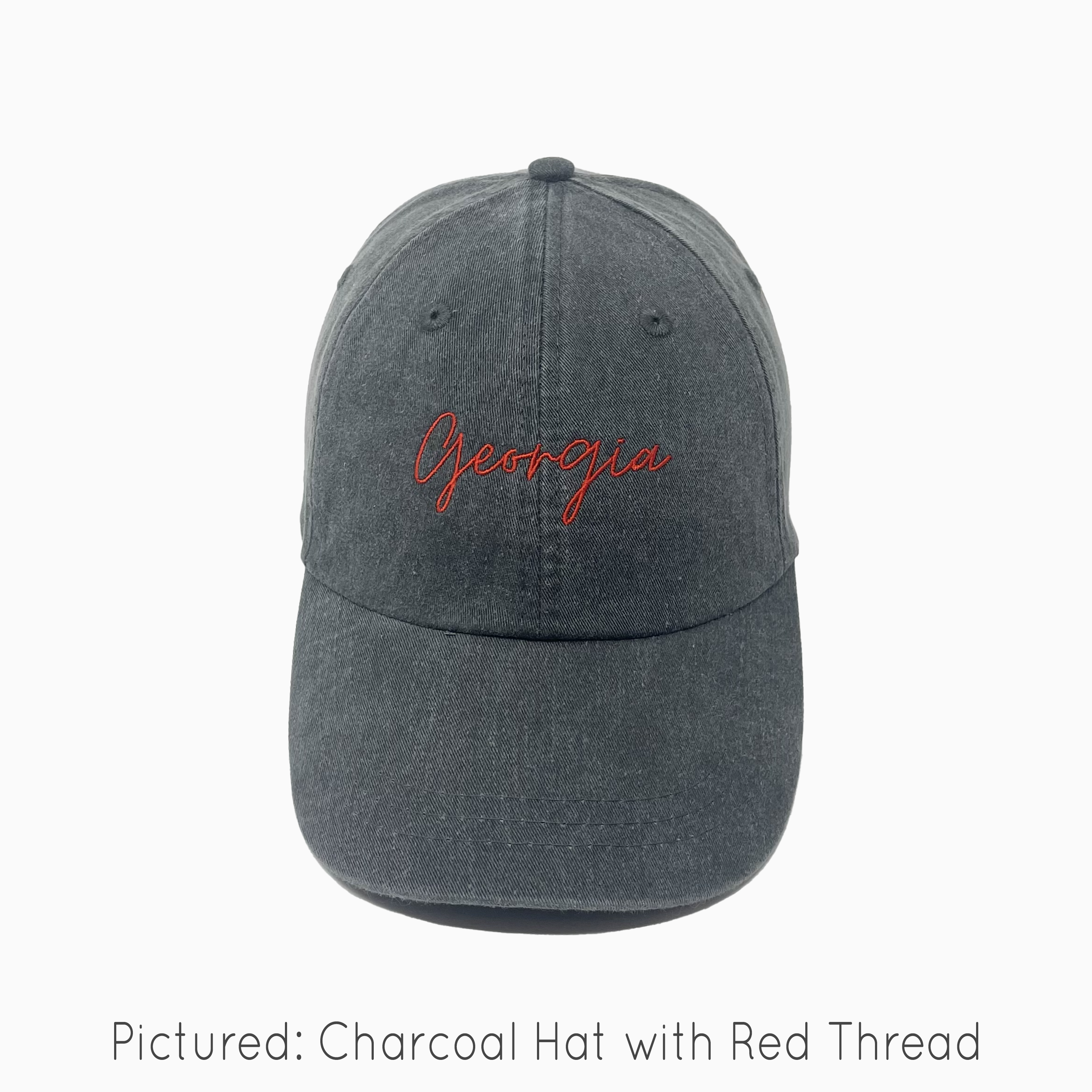 Georgia Pigment-Dyed Baseball Cap