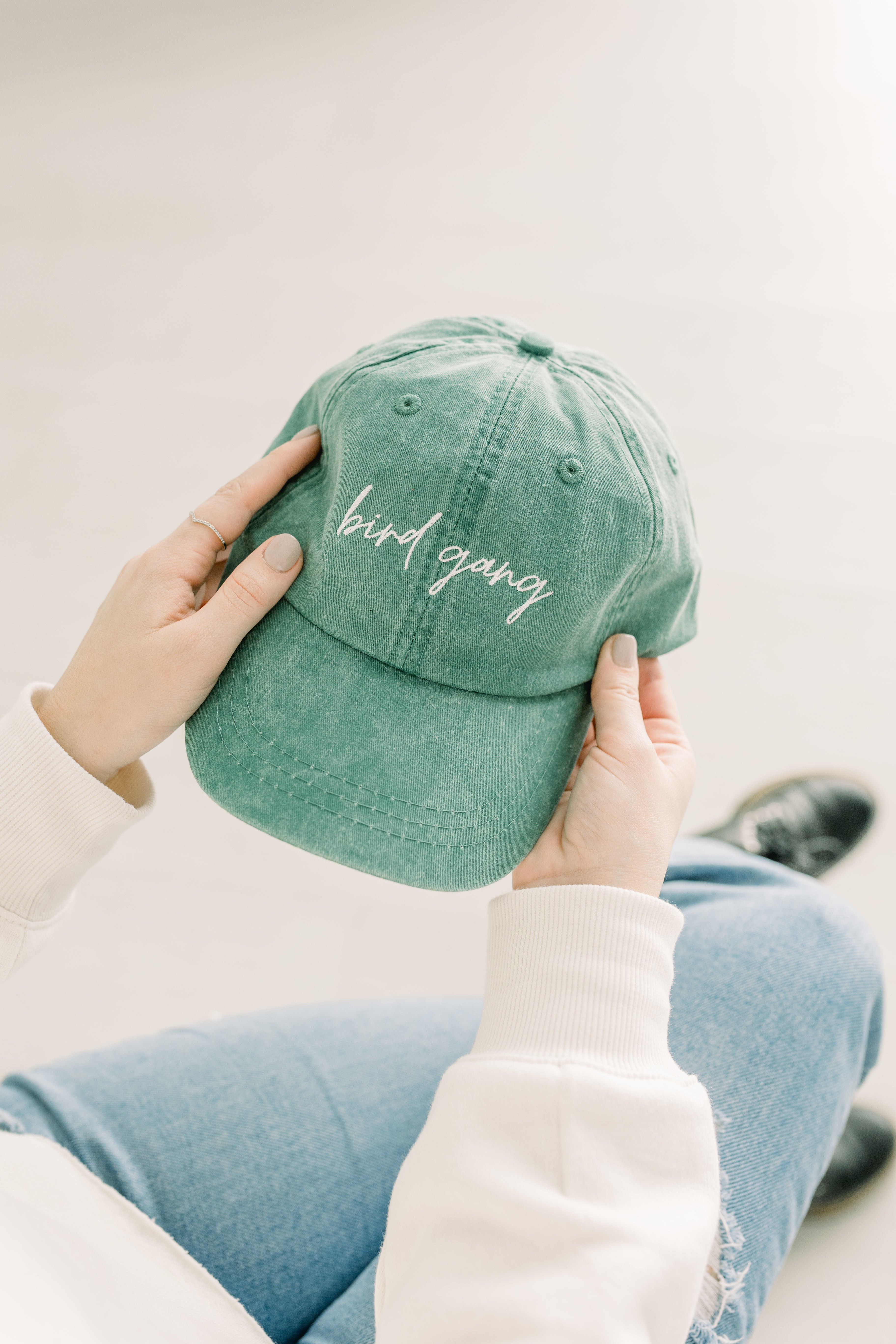 Bird Gang Pigment-Dyed Baseball Cap