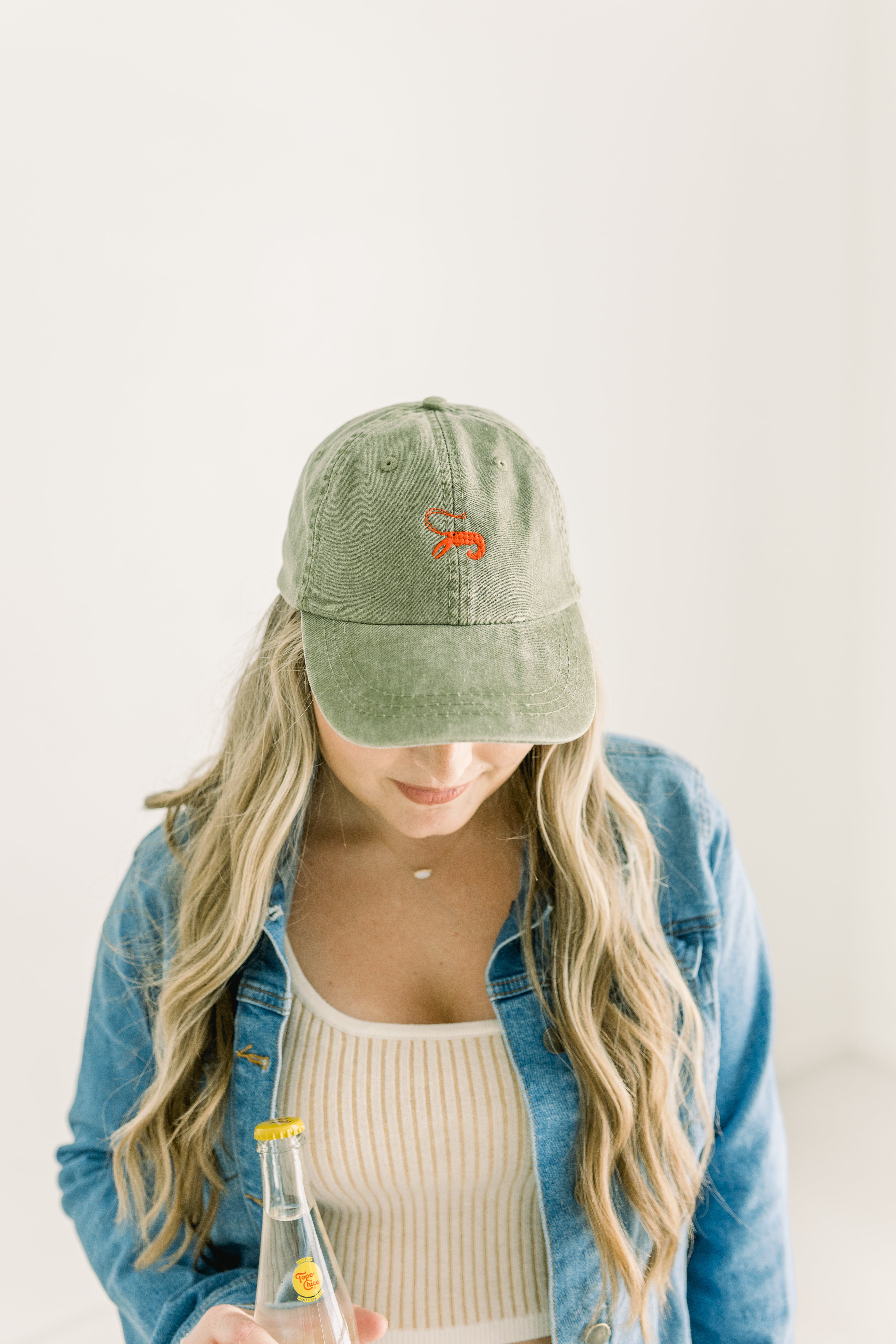 Crawfish Pigment-Dyed Baseball Cap