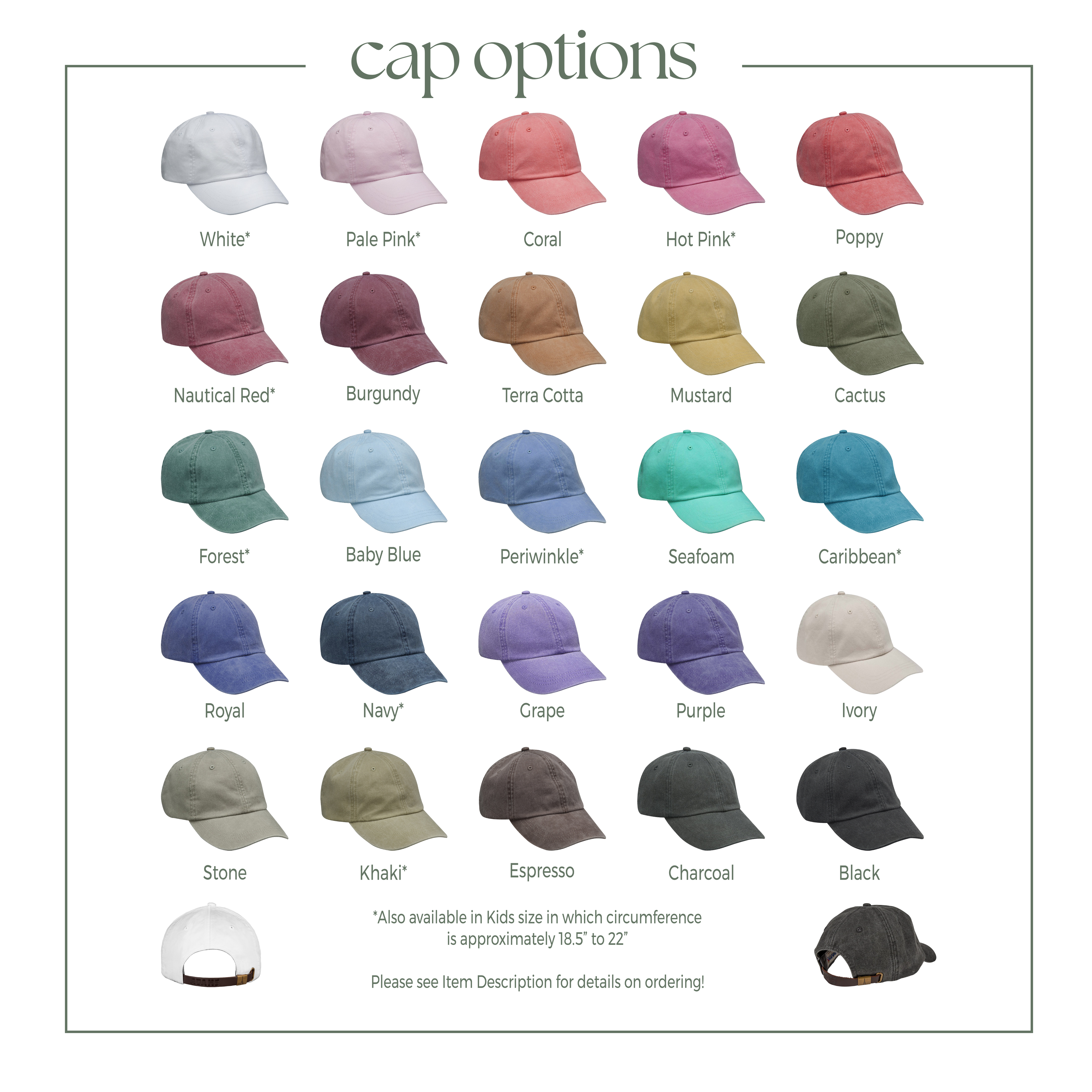 Bad Hair Day Pigment-Dyed Baseball Cap