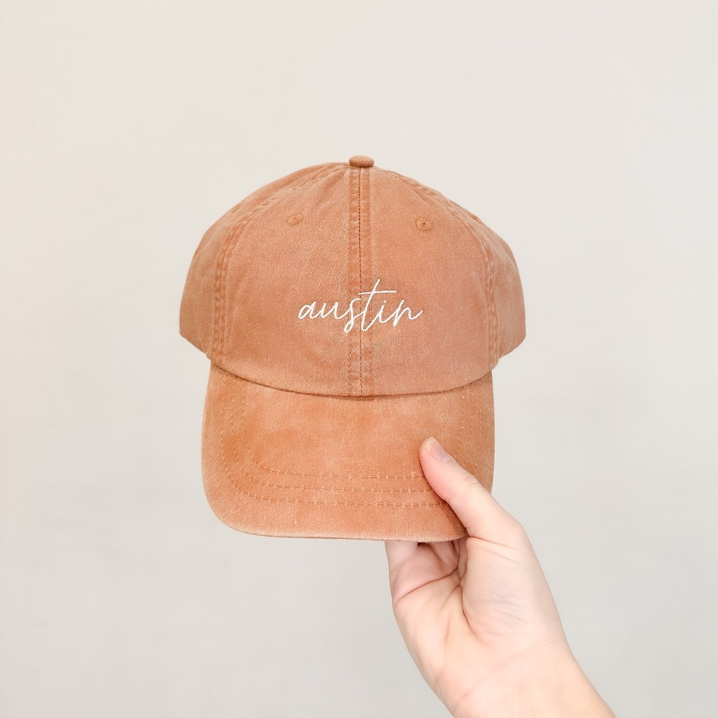 Austin Pigment-Dyed Baseball Cap