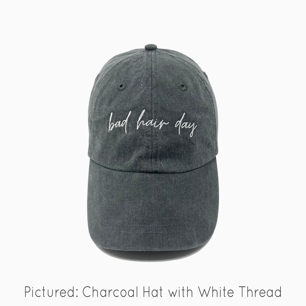 Bad Hair Day Pigment-Dyed Baseball Cap