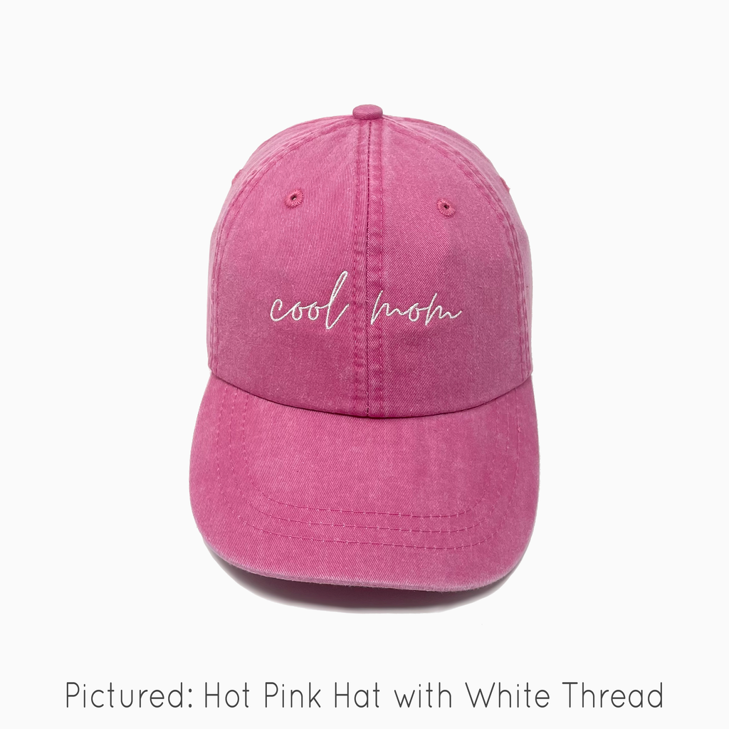 Cool Mom Pigment-Dyed Baseball Cap