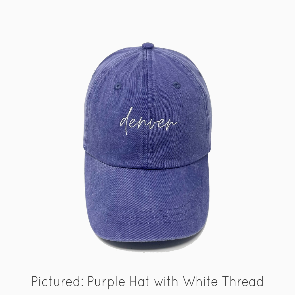 Denver Pigment-Dyed Baseball Cap