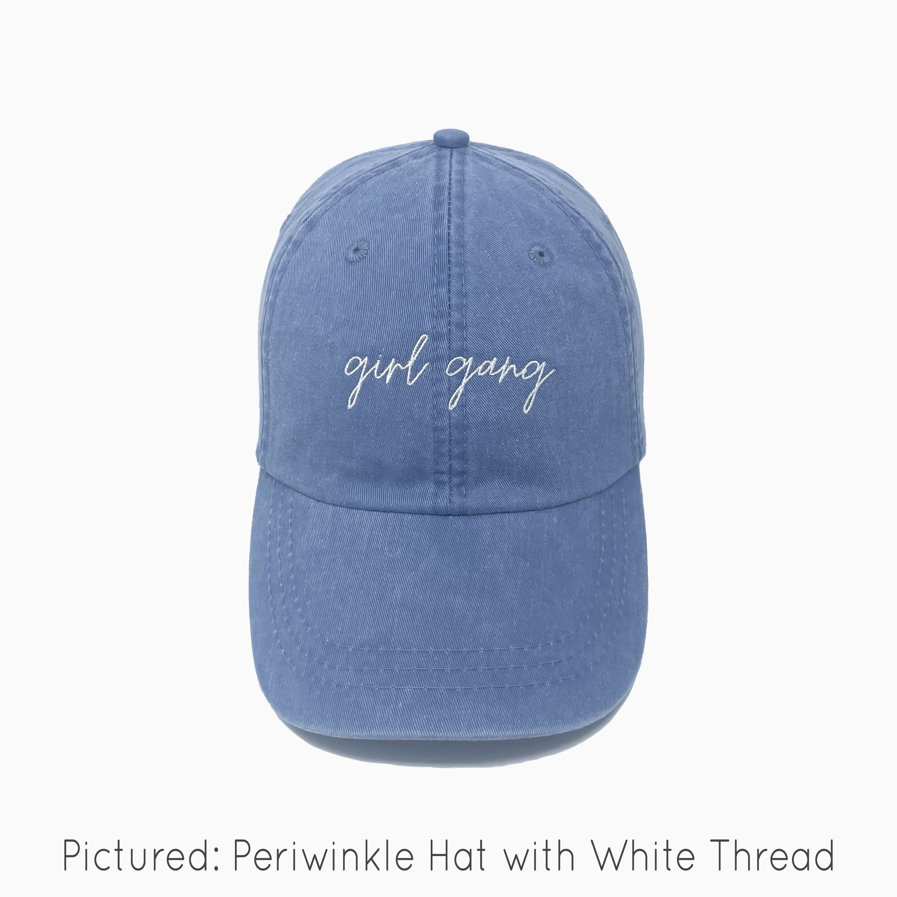 Girl Gang Pigment-Dyed Baseball Cap
