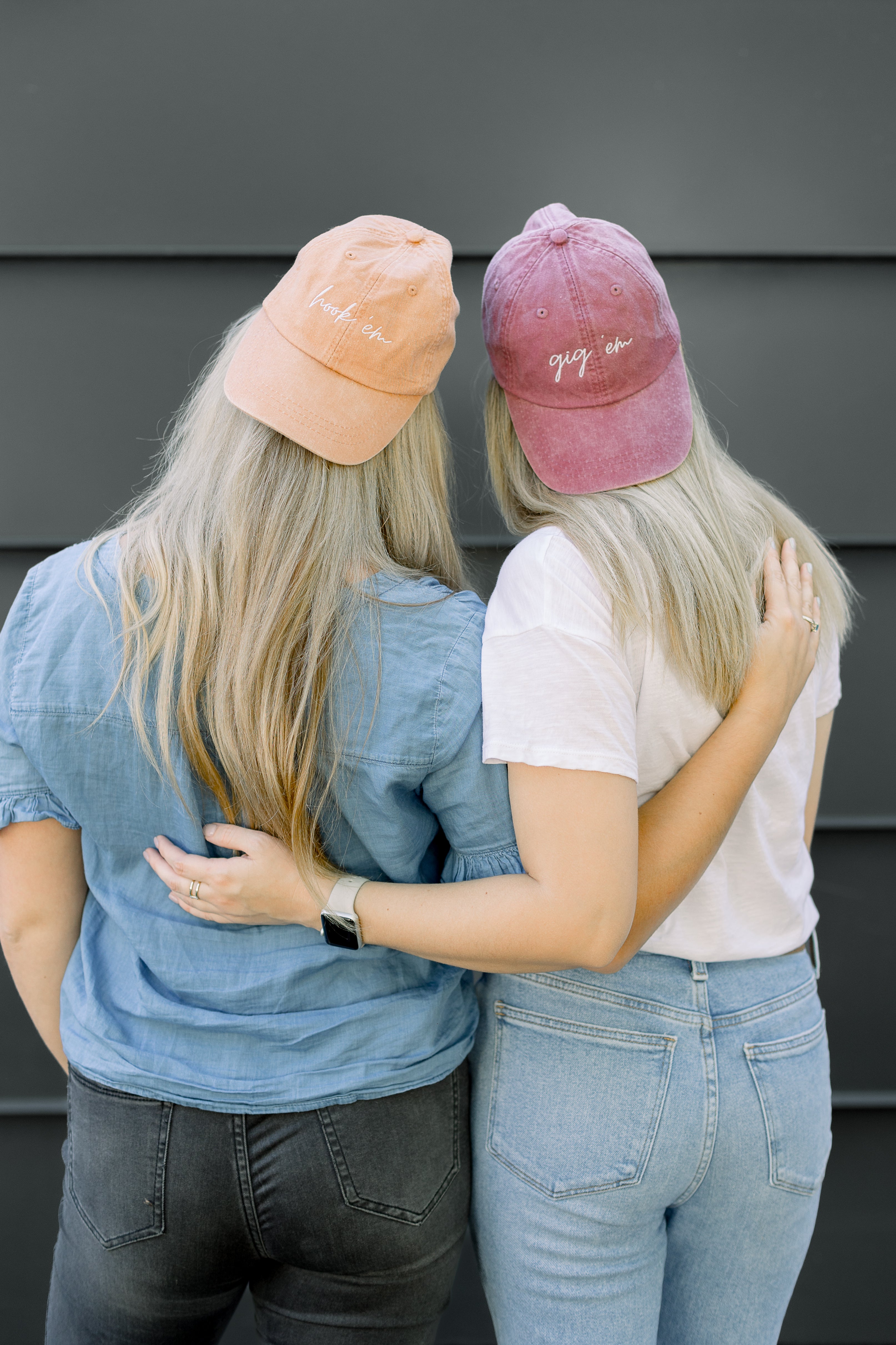 Hook 'Em Pigment-Dyed Baseball Cap