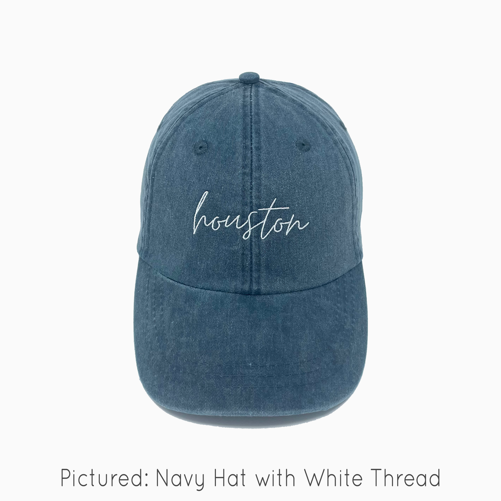 Houston (TX) Pigment-Dyed Baseball Cap