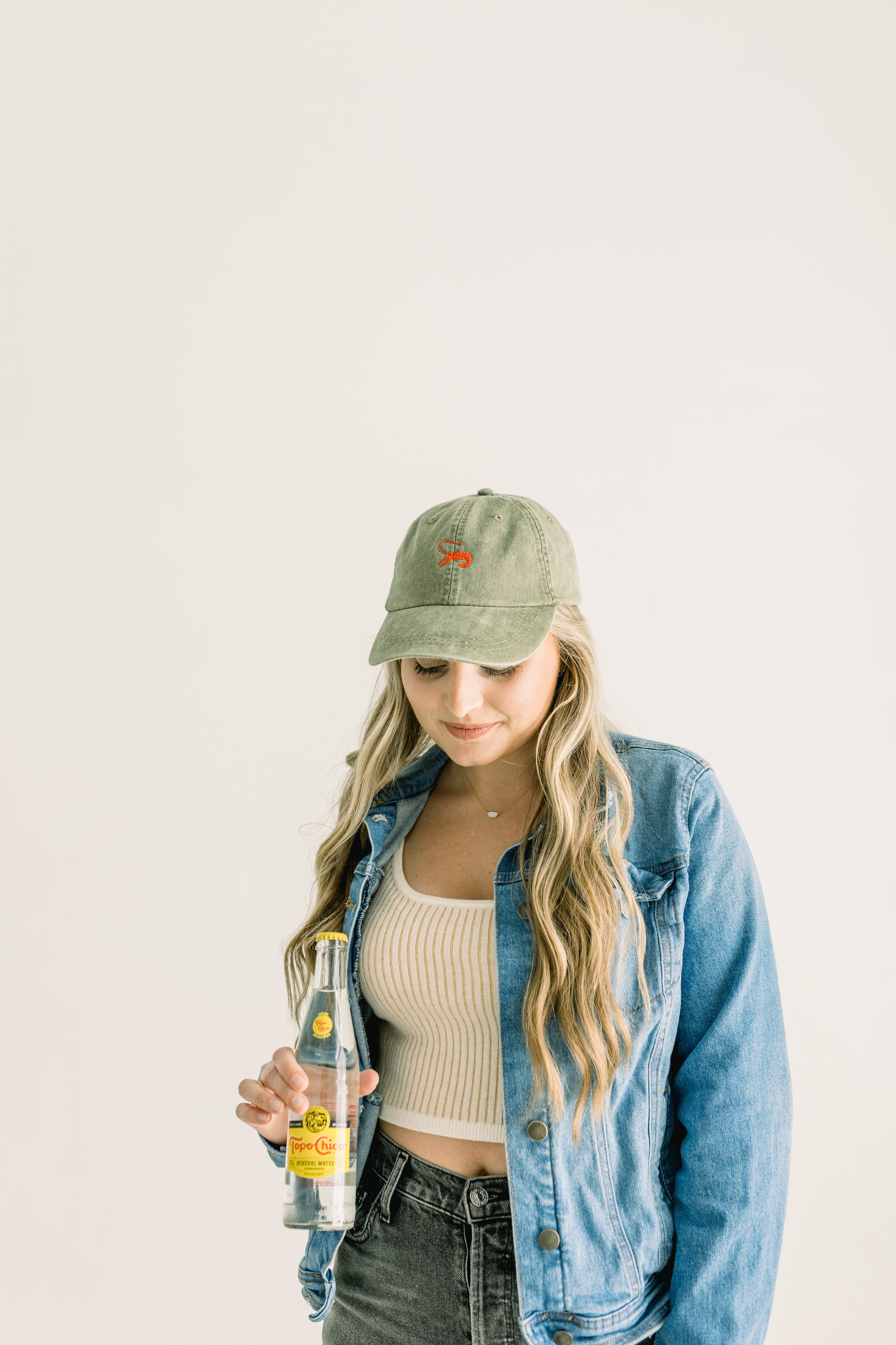 Crawfish Pigment-Dyed Baseball Cap