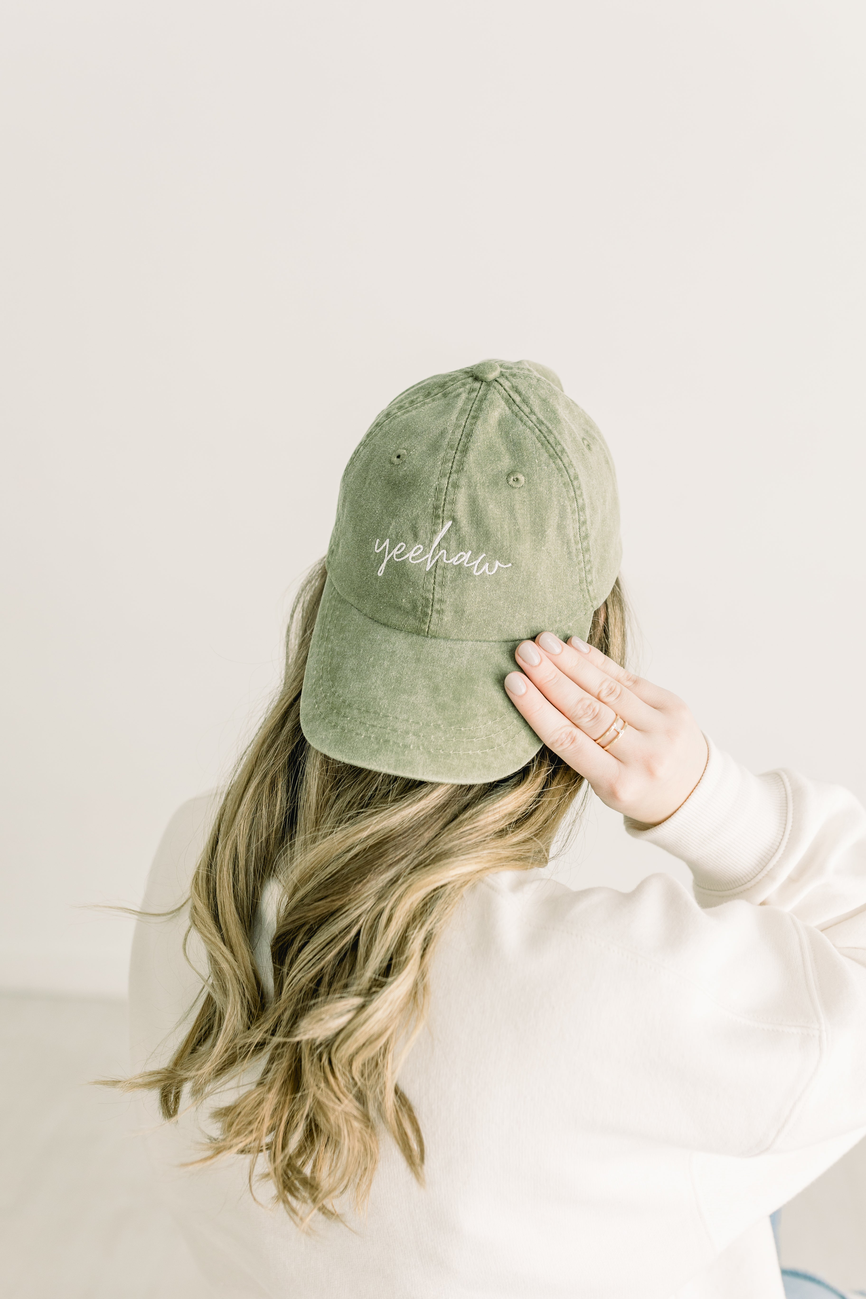 Yeehaw Pigment-Dyed Baseball Cap