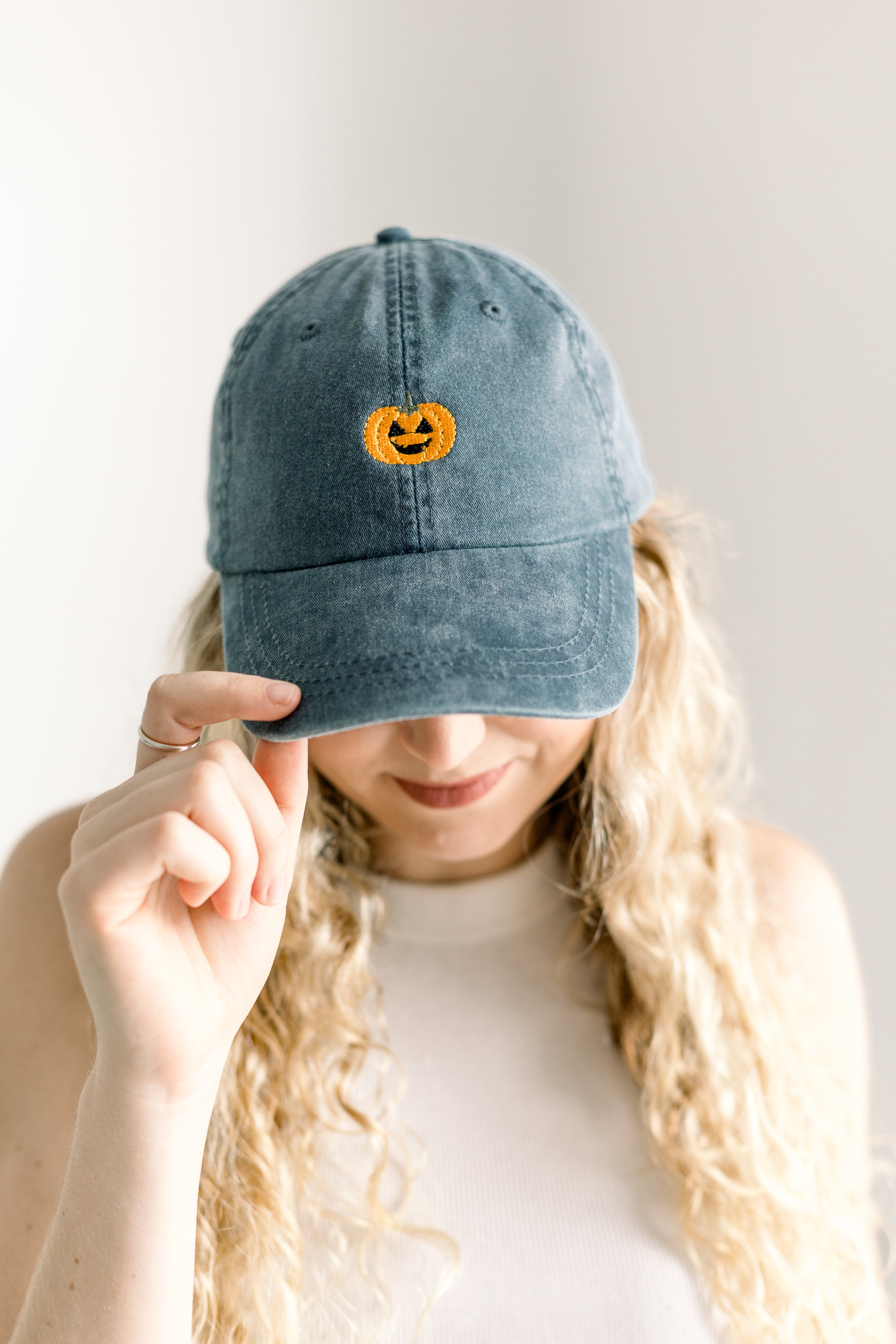 Jack O'Lantern Pigment-Dyed Baseball Cap