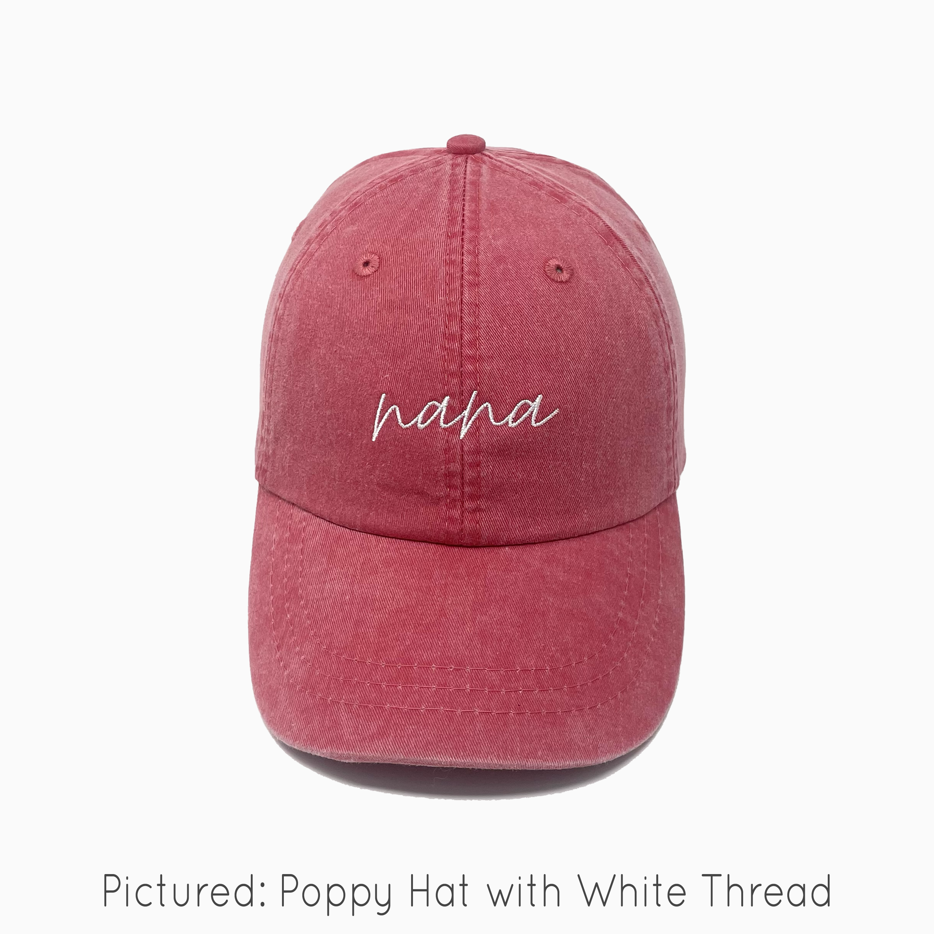 Nana Pigment-Dyed Baseball Cap