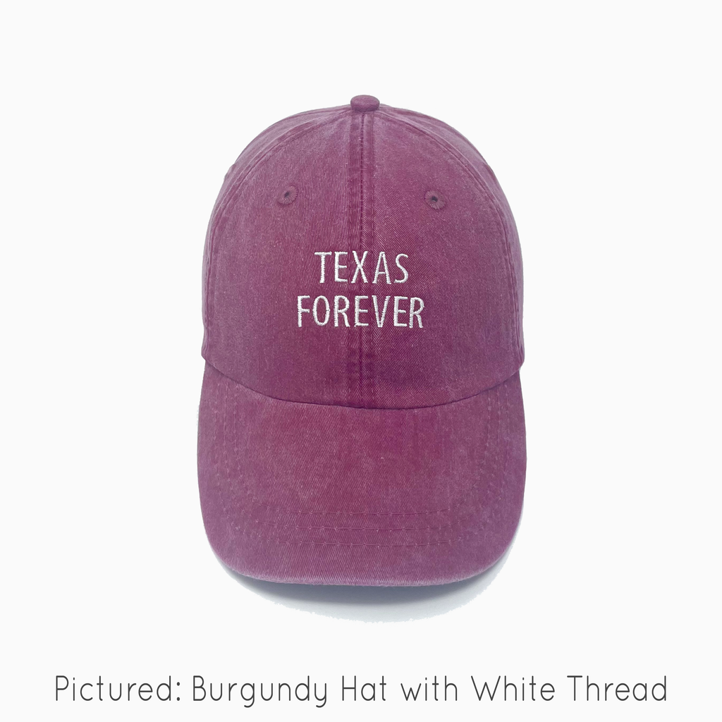 Texas Forever Pigment-Dyed Baseball Cap