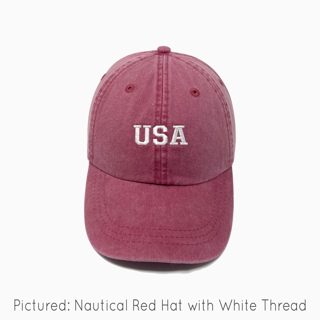 USA Pigment-Dyed Baseball Cap