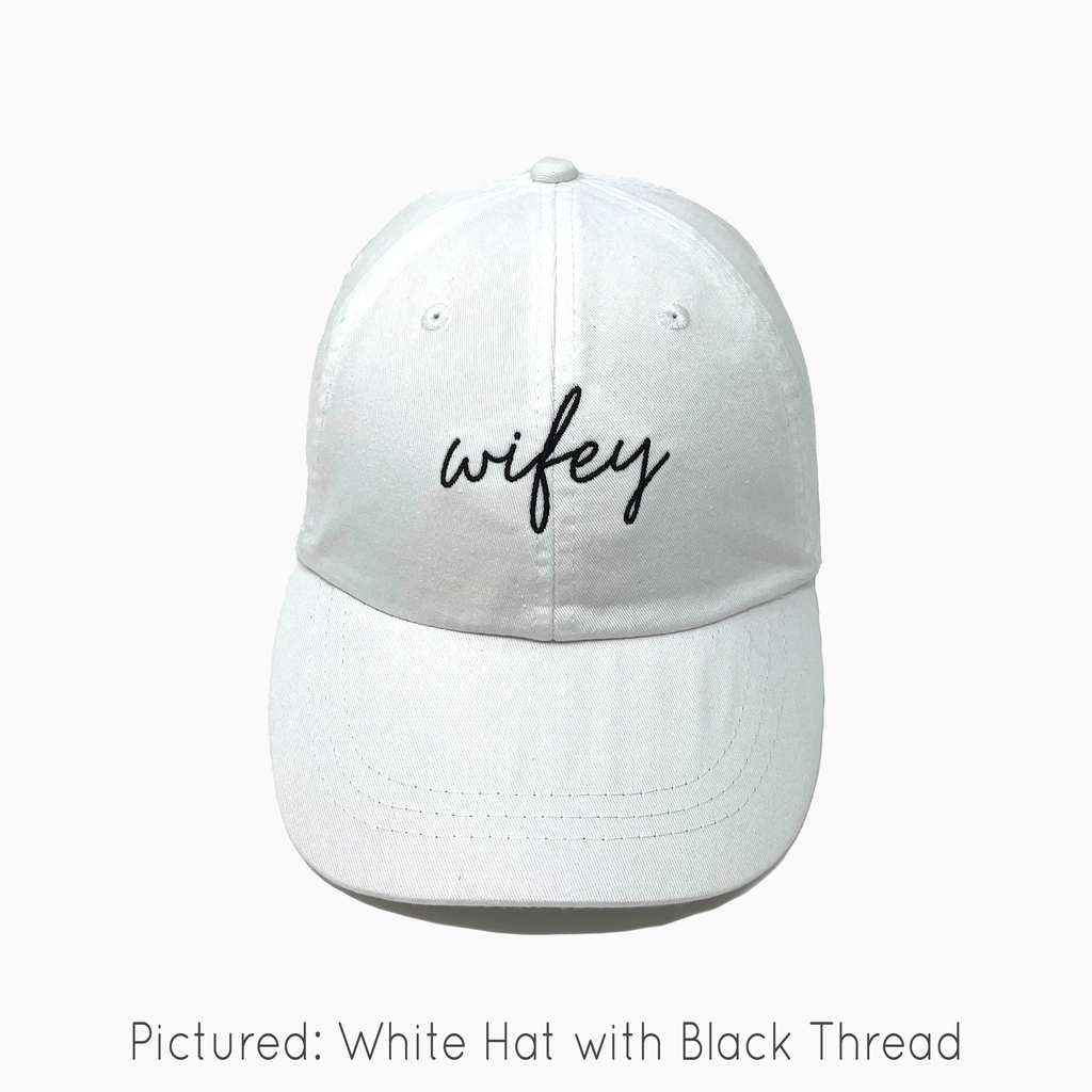 Wifey Pigment-Dyed Baseball Cap