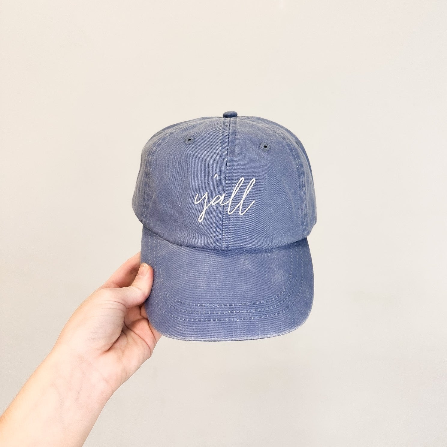 Y'all Pigment-Dyed Baseball Cap